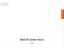 Tablet Screenshot of jordanpetraprivatetour.com